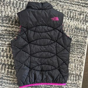 North Face reversible puffer vest